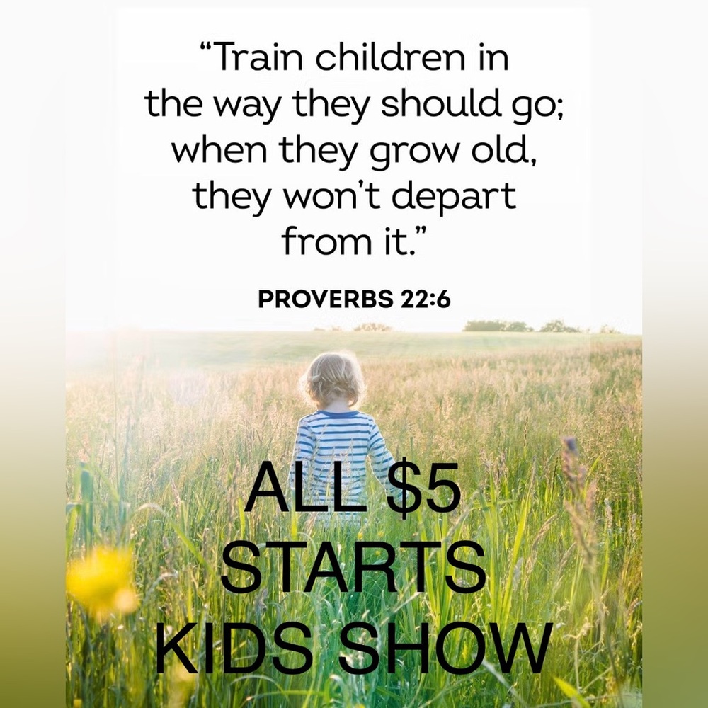 ALL $5 STARTS KIDS SHOW - BOYS & GIRLS - NWT & CURATED PRELOVED